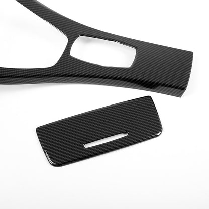 ABS Carbon Fiber Interior Dash Center trim For BMW 3 325i 328i 335i 2008-12 US 8