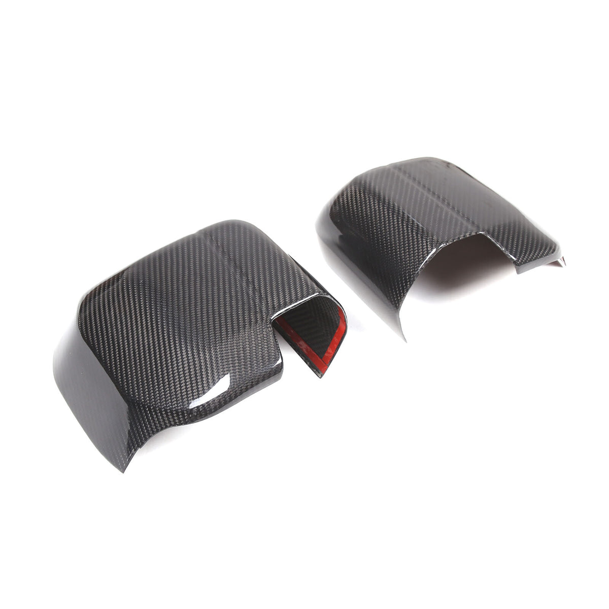 Real Carbon Fiber Rearview Mirror Cover Trim For Land Rover Defender L663 20-25 19