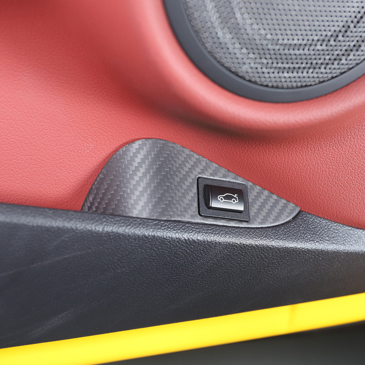 Matte Real Carbon Fiber Interior Trim Cover Accessories For Toyota Supra A90 19+ 45