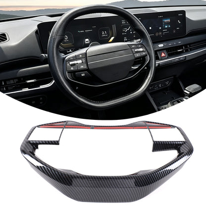ABS Carbon fiber Interior Cover Trim Decor Accessories For Kia K4 2025+ 14