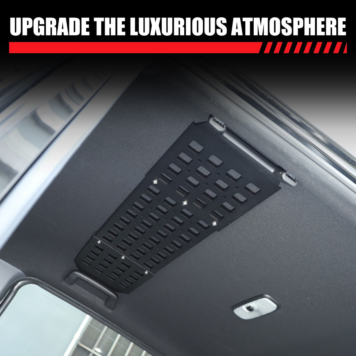 Alloy Rear Roof Hanging Storage Rack Molle Panel For Ford Ranger T6 2015-2021 22