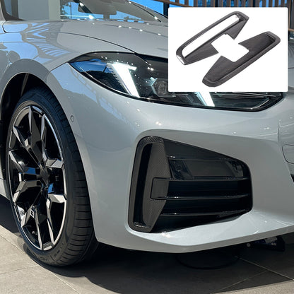 Real Carbon Fiber Front Fog Light Trim For BMW BMW 4 Series G22 Coupe 22+ US 9