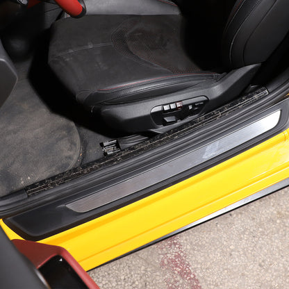 Forged Real Carbon Fiber Interior Full Trim Cover Set For Toyota Supra A90 2019+ 7
