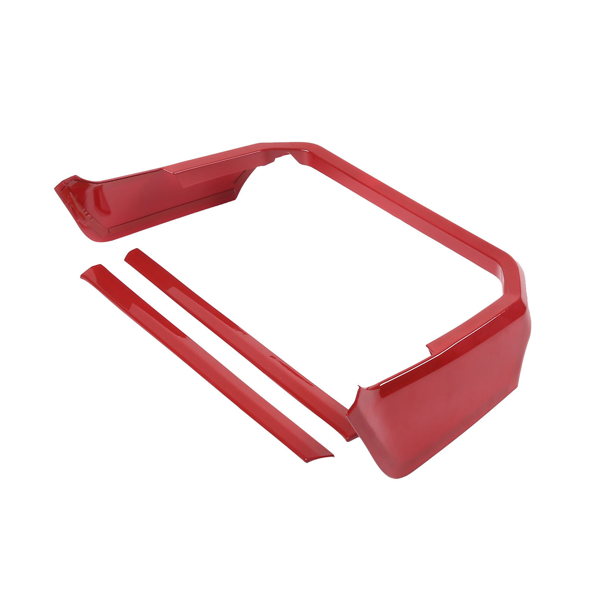 Sport Red ABS Center Console Gear Shift Outer Trim For Toyota Tundra/Sequoia 22+ 8