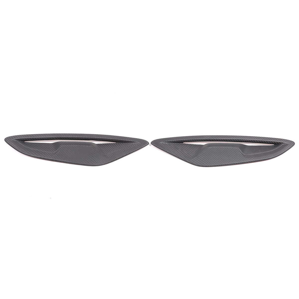 Matte Real Carbon Fiber Side Fender Trim For BMW 8 Series G14 G15 2019-2023 5