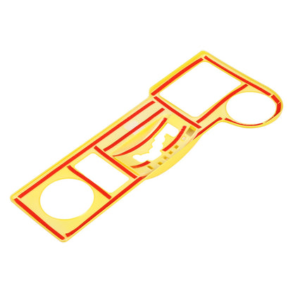 Yellow ABS Shift Panel Frame For Toyota FJ Cruiser 2007-2021 12