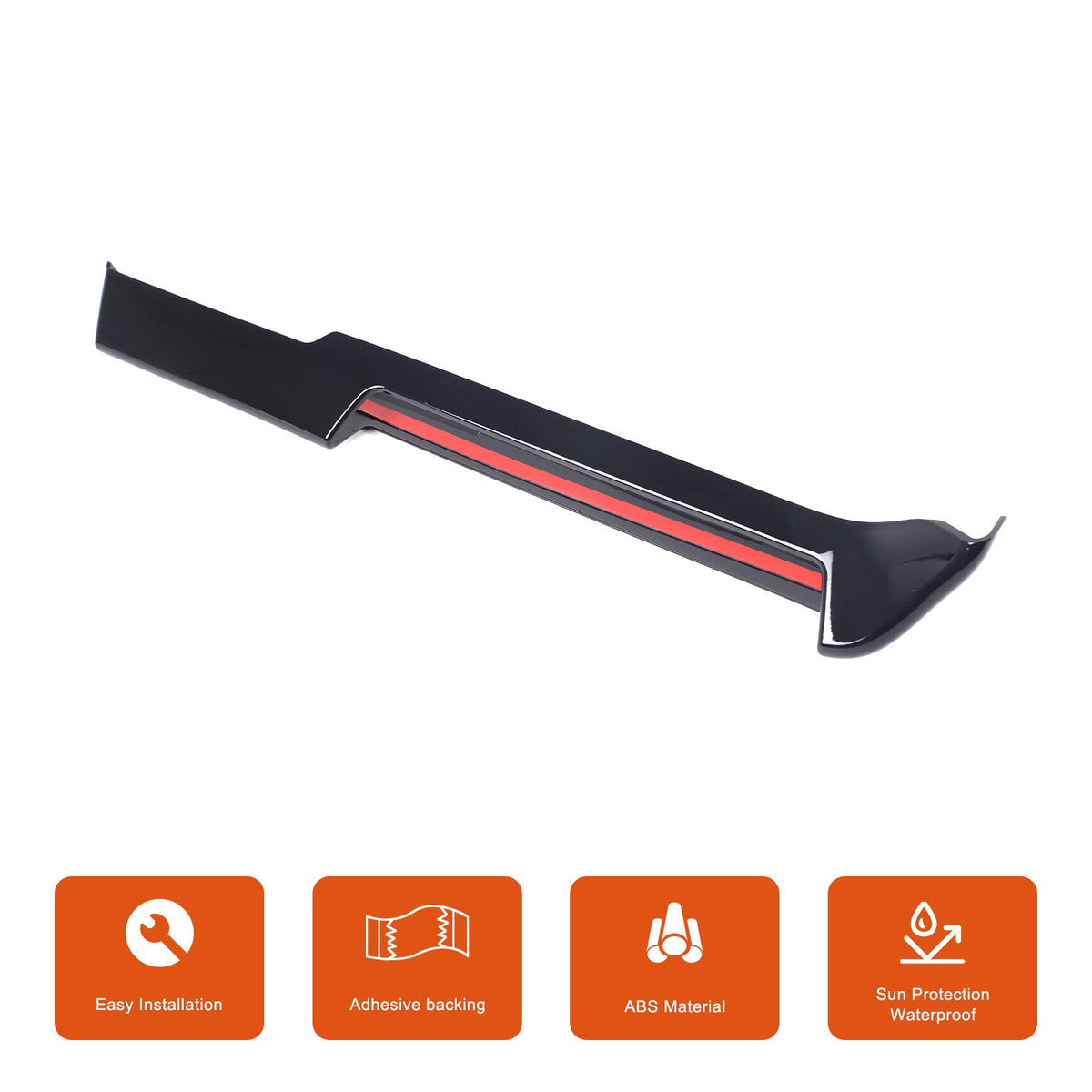 Glossy Piano Black Center Console Panel Trim Set For Corvette C8 2026+ 42