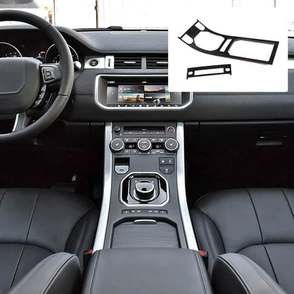 Glossy Piano Black Center Console Panel Trim For Land Rover Evoque L538 2012-18 18