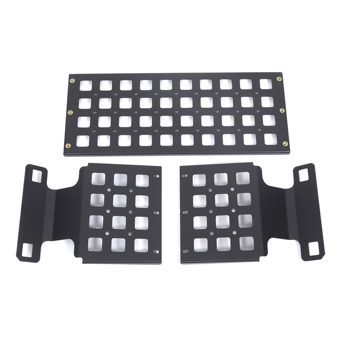 Aluminum Alloy Rear Roof Hanging Bag Rack Molle Panel For Ford Maverick 2022+ 14