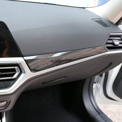 Carbon Fiber ABS interior Trim Cover Set For BMW 3/4 Series G20 G21 G22 2020-UP 11