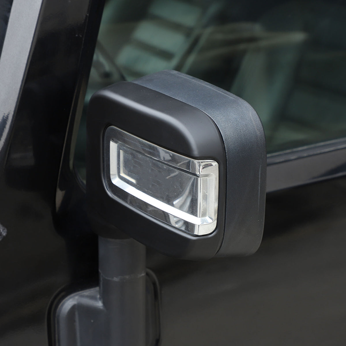 Matte Black Side Rear Exterior Door Mirror Cap Cover For Hummer H2 2003-09 US 10
