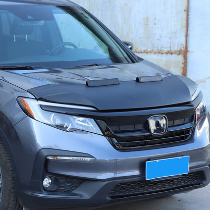 Black Car Bonnet Hood Bra Protector Mask Cover For Honda Pilot 2015-2022 US 18