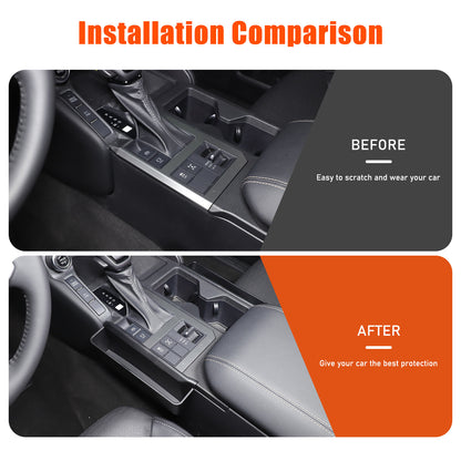 Center Gear Shift Storage Box Cover Trim Tray For Toyota Land Cruiser LC250 24+ 10