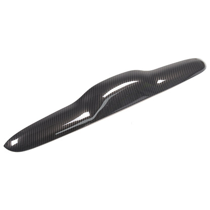ABS Carbon fiber Tailgate Trunk Handle Cover Trim For FIAT 500 2011-23 15