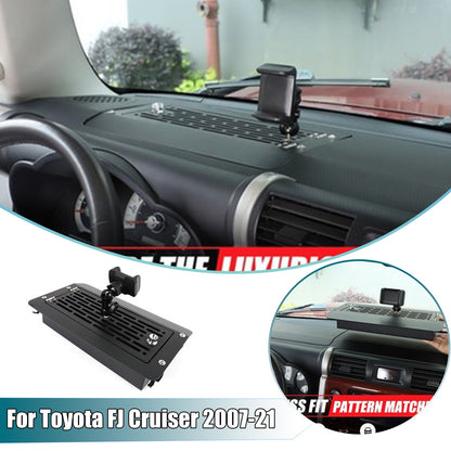 Phone Holder Clip with Dashboard Password Box For Toyota FJ Cruiser 2007-21 1