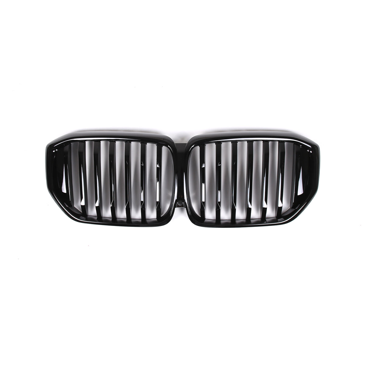 Glossy Black Front Bumper Center Hood Grille Grill For BMW G05 LCI X5 2023-2024 9