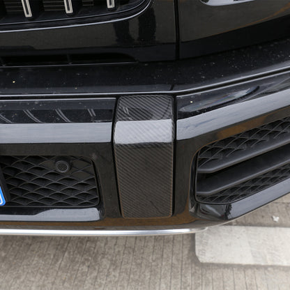 Real Carbon Fiber Front Bumper Decorative Cover Trim For Benz G Class G63 19-24 7