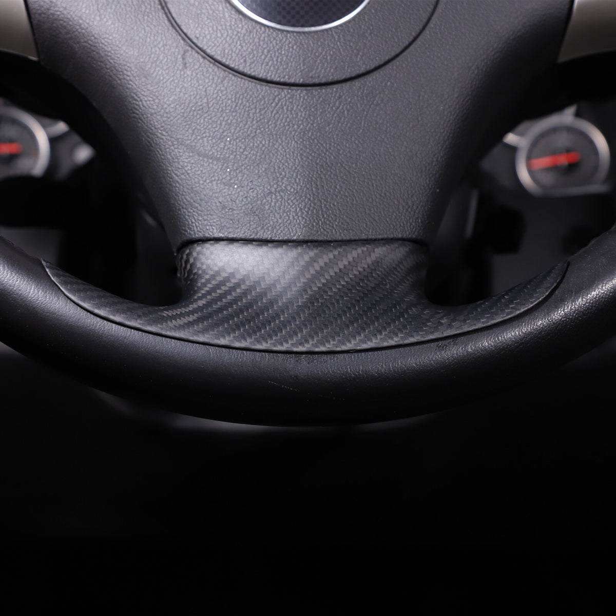 Matte Dry Real Carbon Fiber Center Console Trim Cover For Corvette C6 2005-13 50