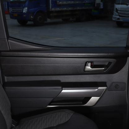 Matte Black ABS Interior Decoration Cover Trim Kit For Toyota Tundra 2022-26 US - Variants 6-10 52