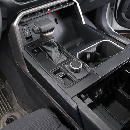 Matte Black ABS Interior Decoration Cover Trim Kit For Toyota Tundra 2022-26 US - Variants 16-20 35