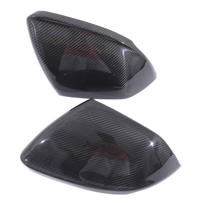 Real Carbon Fiber Exterior Mirror Trim W Light For Lamborghini URUS 18-24 US 11