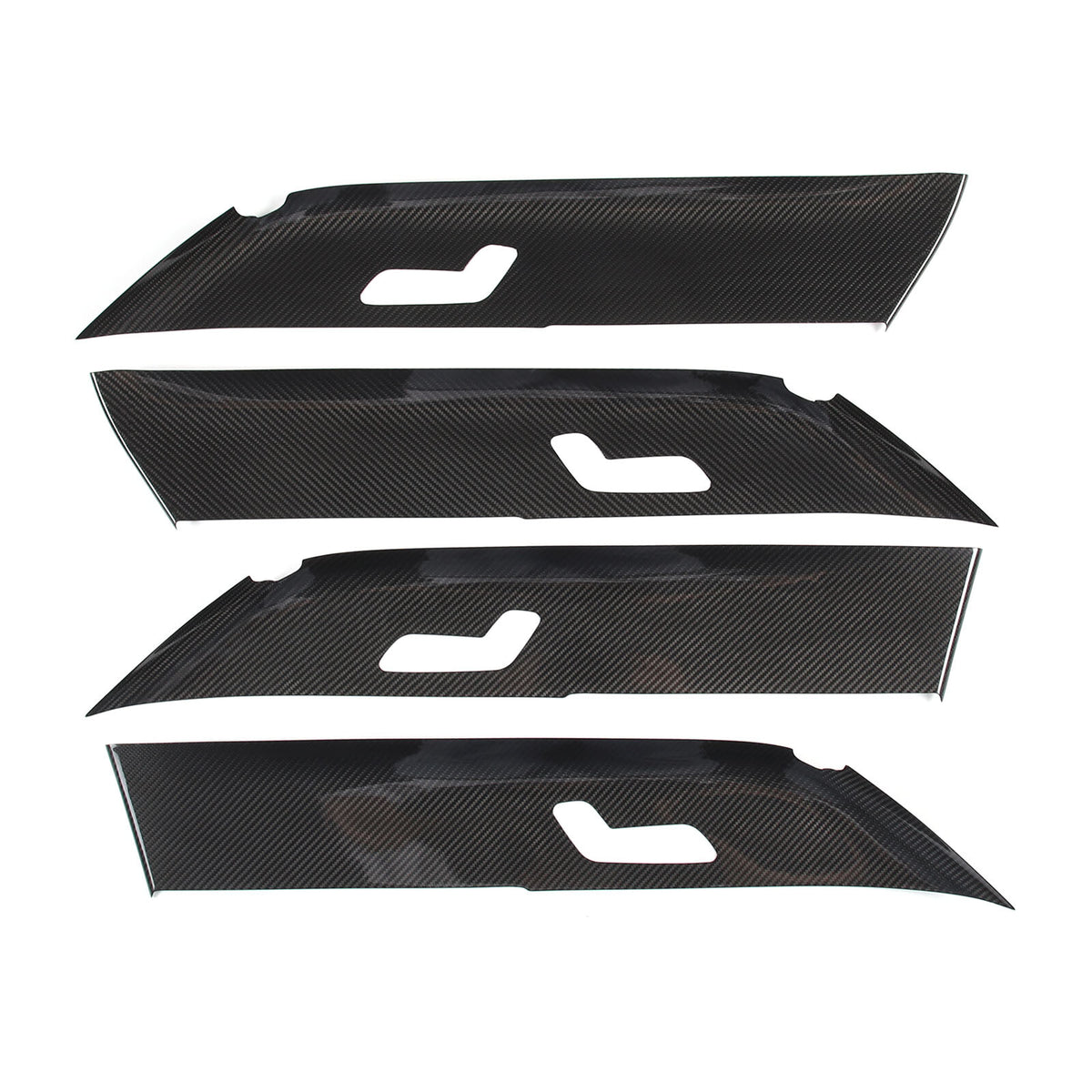 Real Carbon Fiber Interior Door Panel Cover Trim for LR Range Rover Sport 23-24 6