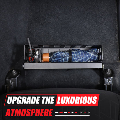 Aluminum Alloy Under Seat Storage Basket Tray For Toyota Tacoma 2016-2022 16