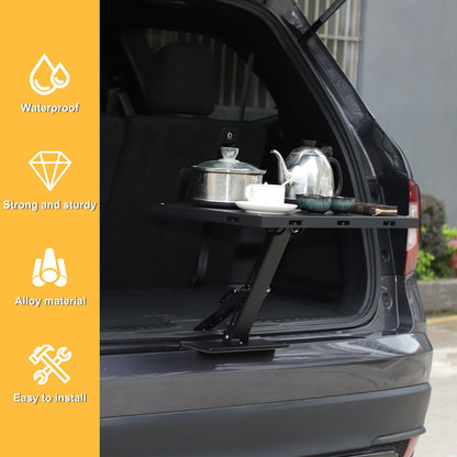 Car Camping Portable Trunk Lock Latch Table For Honda Pilot 2016-2022 18