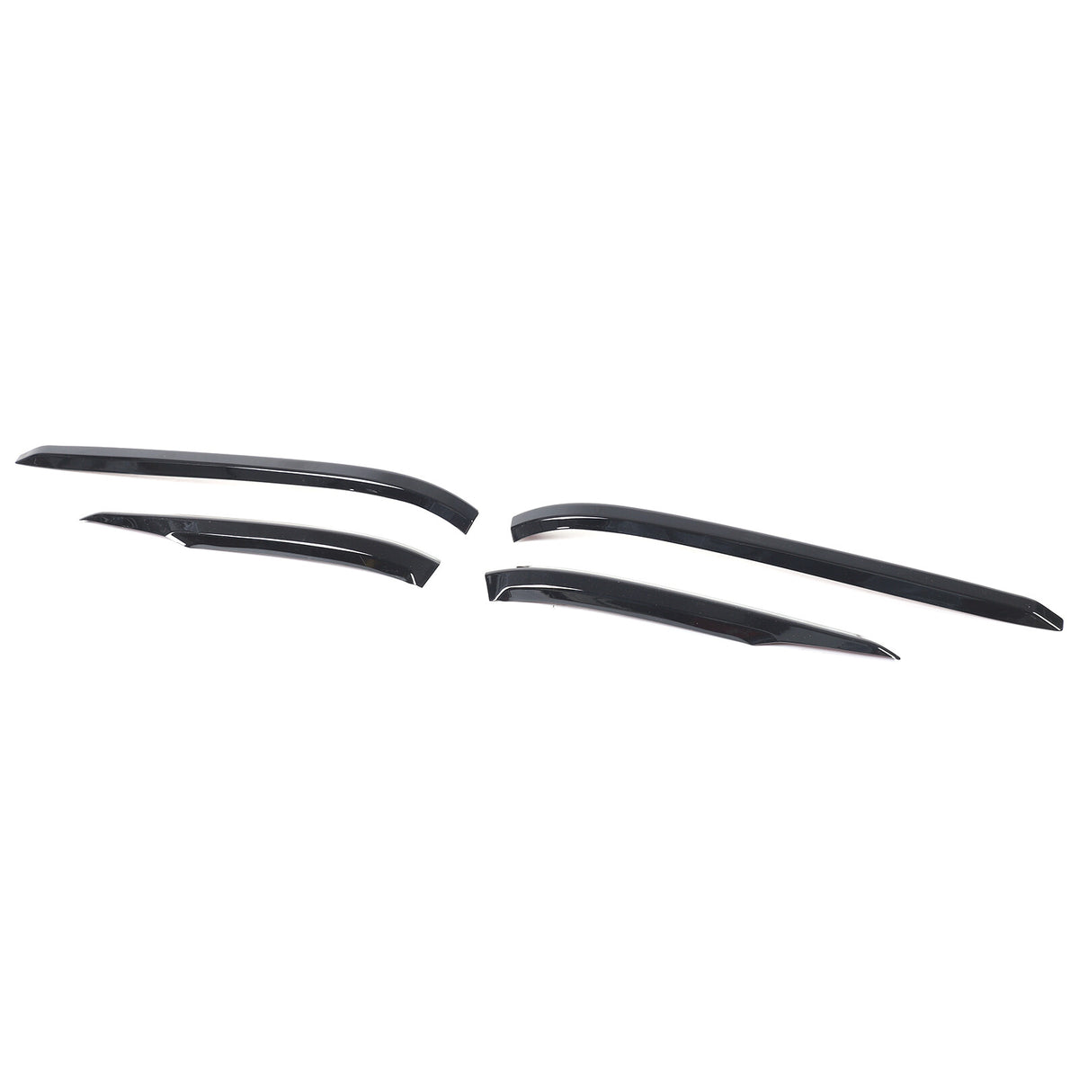 Glossy Black Rear Bumper Corner Trim Cover For Cadillac Escalade 2021-2025 2