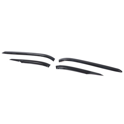 Glossy Black Rear Bumper Corner Trim Cover For Cadillac Escalade 2021-2025 2