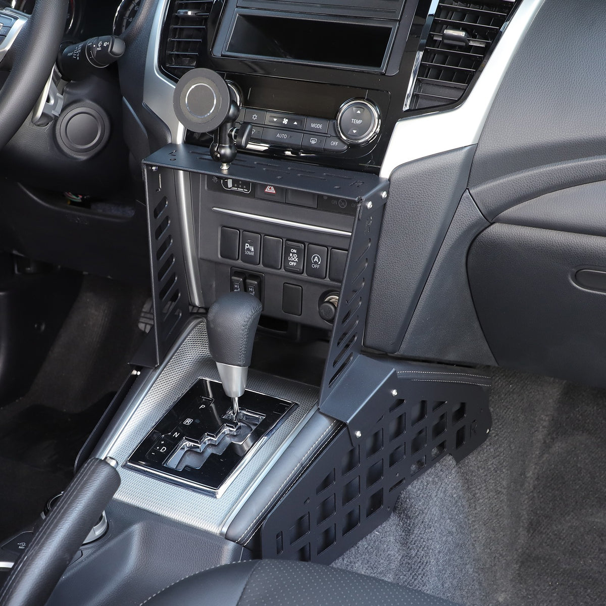 Magnetic Molle Panel Digital Device Mount For Mitsubishi L200 Triton 19-23 7