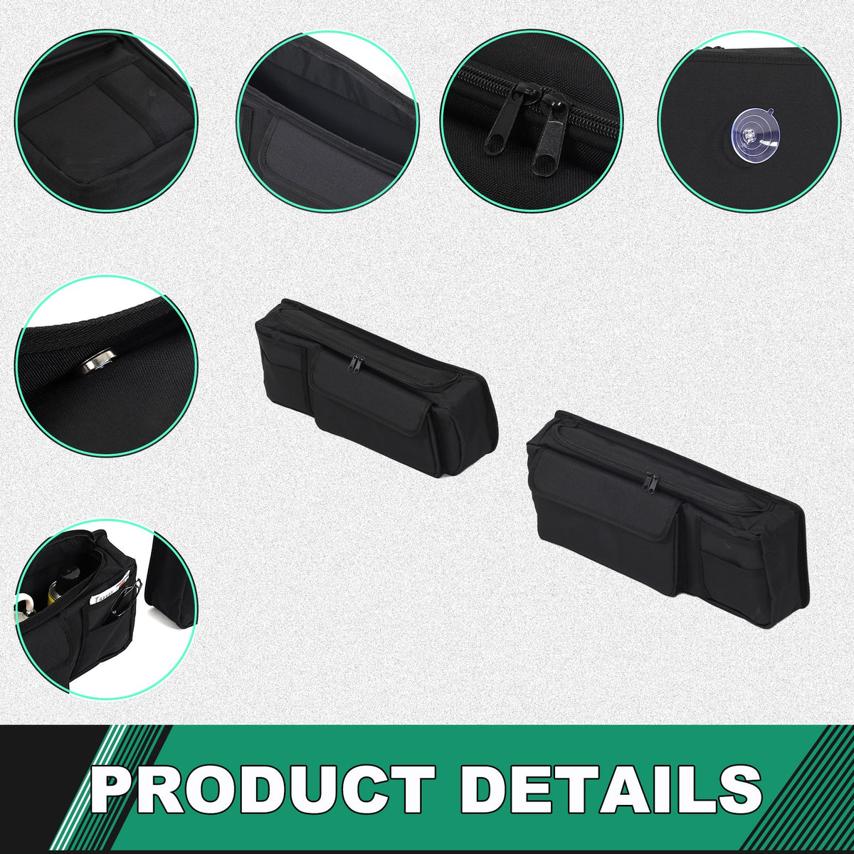 Rear Tailgate Window Storage Bag Tray For Toyota Prado J150 2010-2017 17
