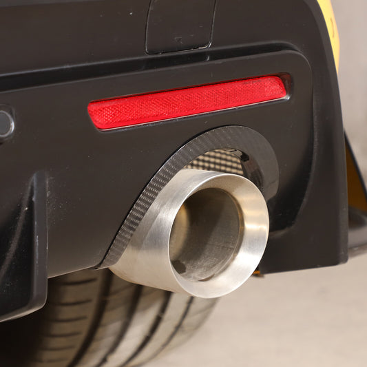 Real Carbon Fiber Rear bumper Lower Trim Frame Cover For Toyot-a Supra 2019-2024 2