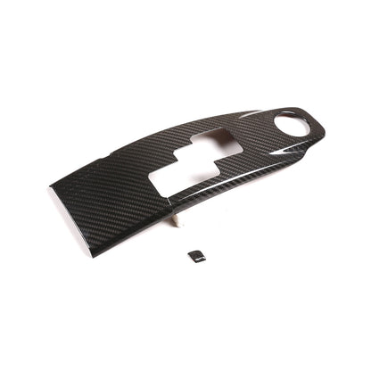 Real Carbon Fiber Gear Shift Panel Trim Cover For Nissan GTR R35 2008-2016 US 14