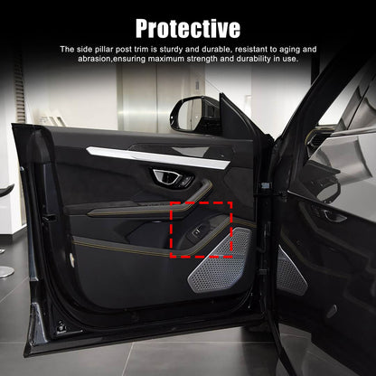 Real Carbon Fiber Rear Door Switch Cover Trim For Lamborghini Urus 2018-21 US 16