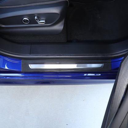 Real Carbon Fiber Scuff Plate Door Sill Cover Protector For Maserati Grecale 22+ 8