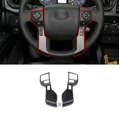 14pcs Matte Black Dash Center Console Cover Trim Set For Toyota Tacoma 2016-2023 4