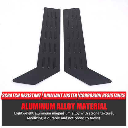 Aluminium Alloy Door Window Air Vents Screen For LR Range Rover Velar 2017-24 12