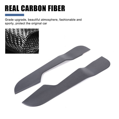 Matte Real Carbon fiber Interior Door Anti-Kick Trim Cover For Lotus EMIRA 22-25 16
