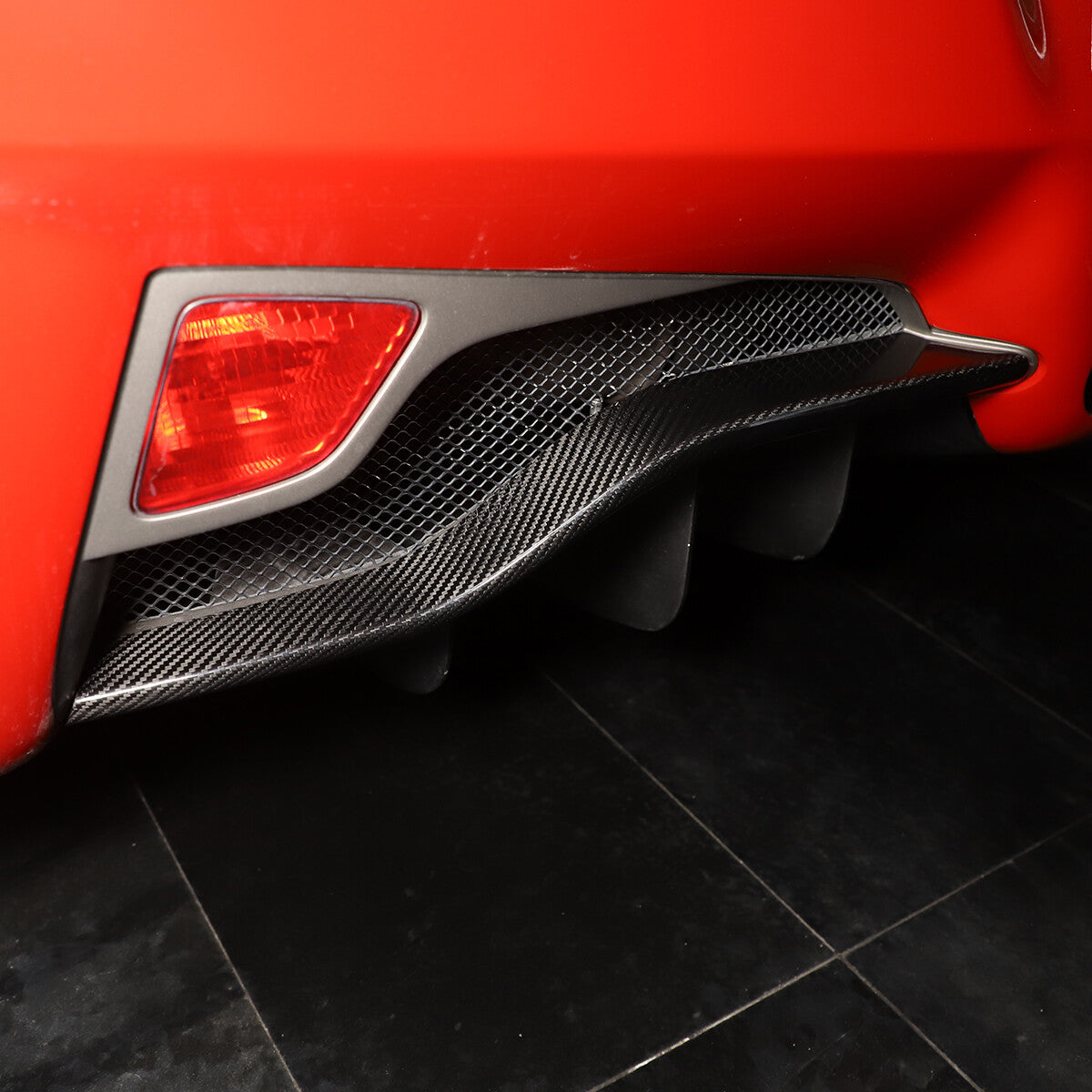 Real Carbon Fiber Rear Taillight Lower Crossbar Trim For Ferrari 458 2011-2016 9