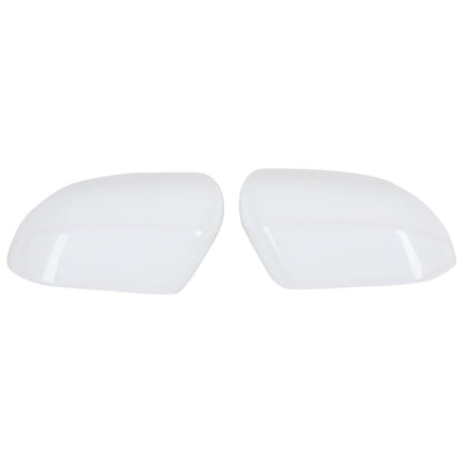 White ABS Exterior Rearview Mirror Cover Trim For Toyota Tundra/Sequoia 2022+ US 24