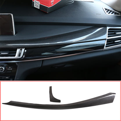 Center Console Instrument Panel Trim Strip For BMW X5 F15 2014-18 9