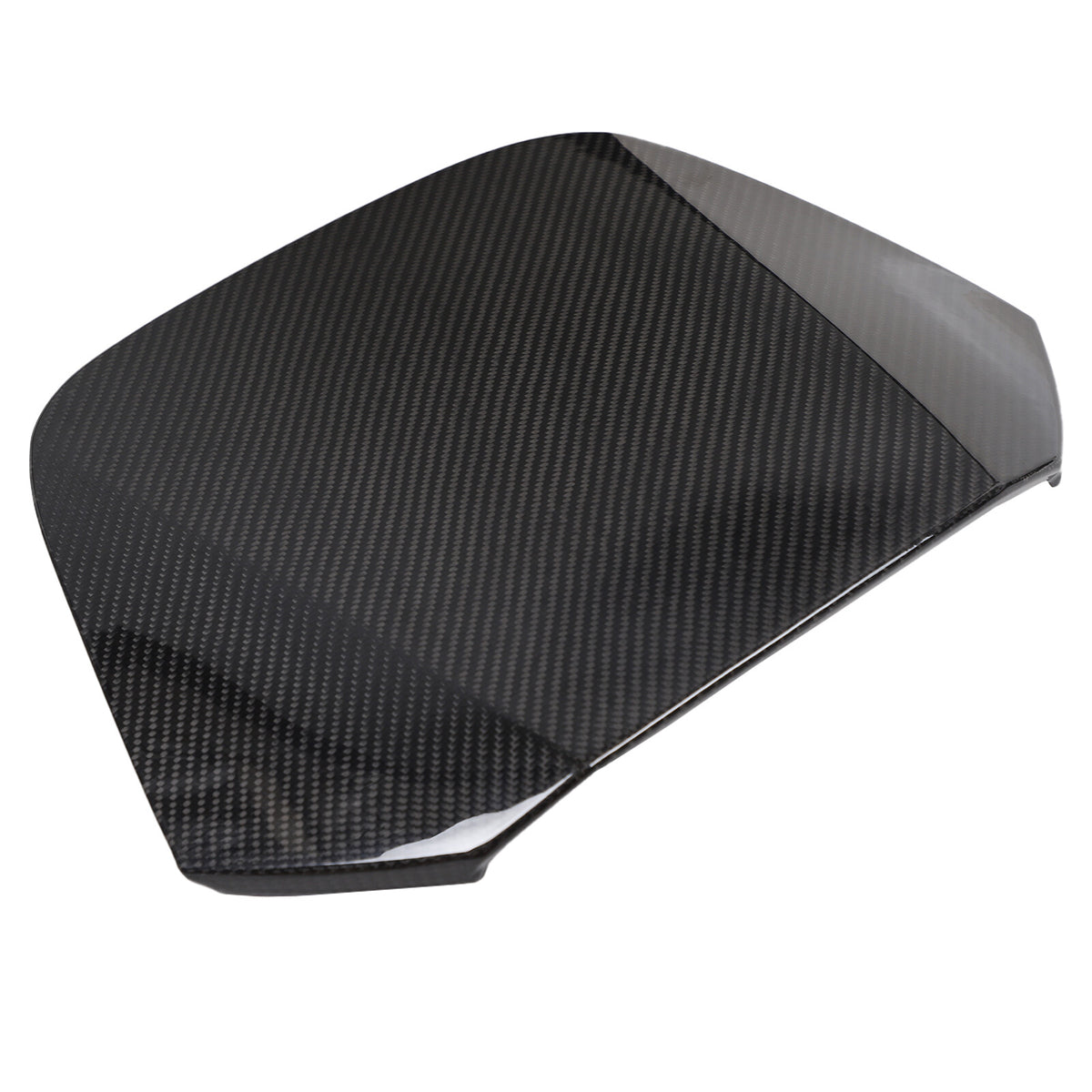 Real Carbon Fiber Center Dashboard Upper Cover Trim For Subaru WRX STI VB 22-24 1