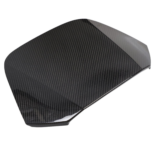 Real Carbon Fiber Center Dashboard Upper Cover Trim For Subaru WRX STI VB 22-24 1