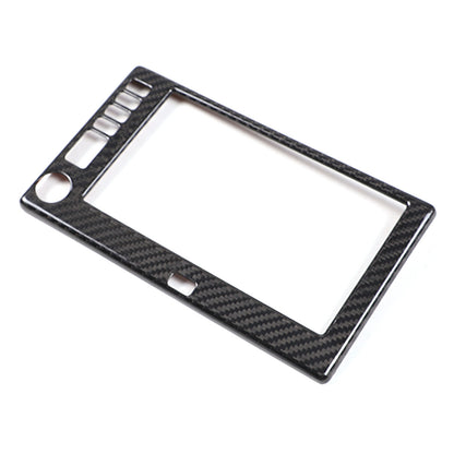 Real Carbon Fiber Center Navigation Screen Trim Cover For Corvette C6 2005-13 9