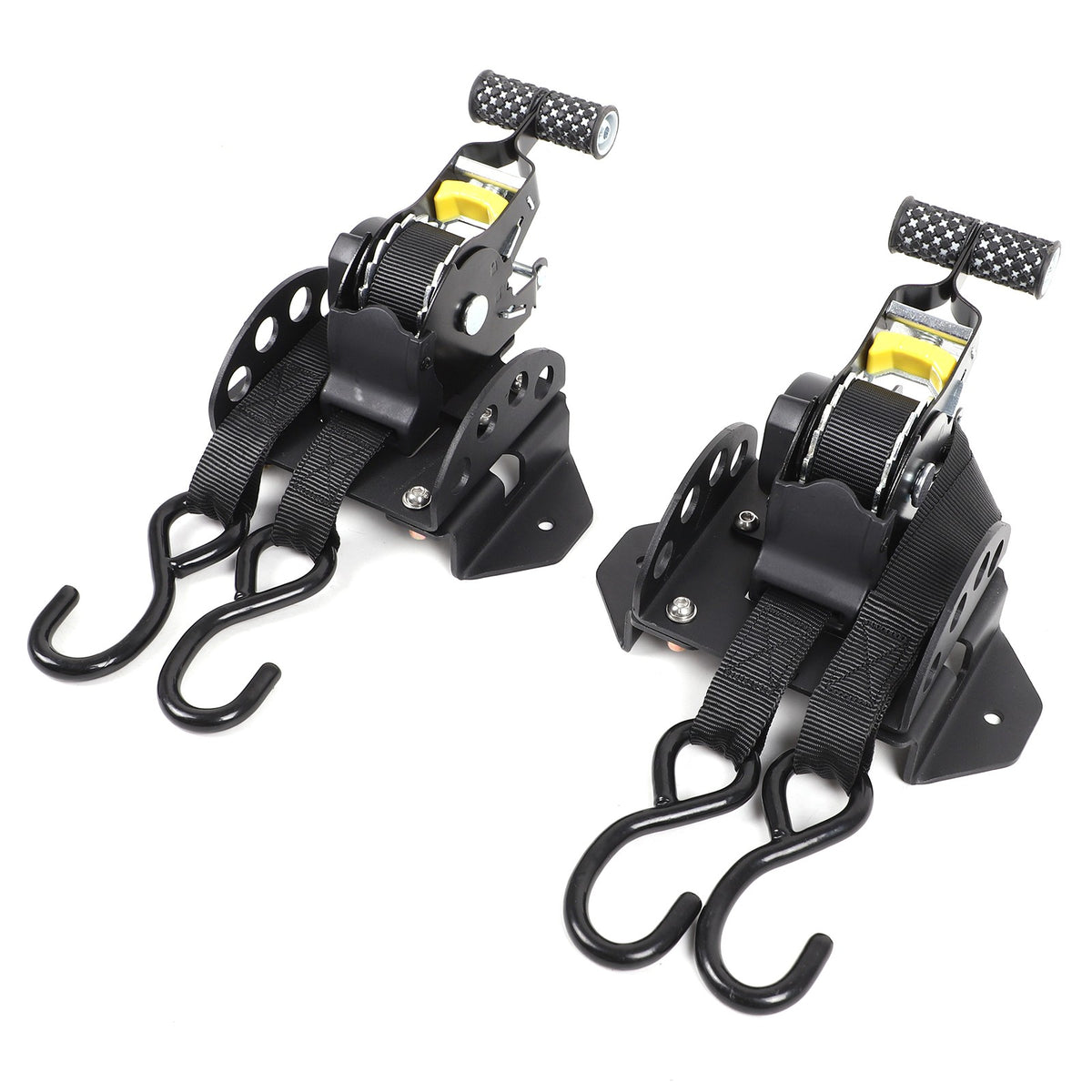Retractable Truck Bed Tie-Down Ratchet Straps For Toyota Tacoma/Tundra US 2