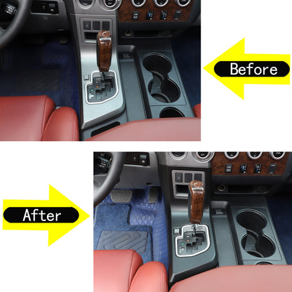 Matte Black Center Console Gear Shift Panel Cover Trim For Toyota Tundra 2007-13 4