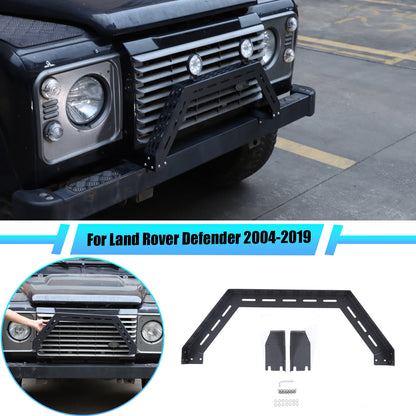 Black Bull Nudge Bar Bumper Guard A Bar For Land Rover Defender L316 2004-19 1