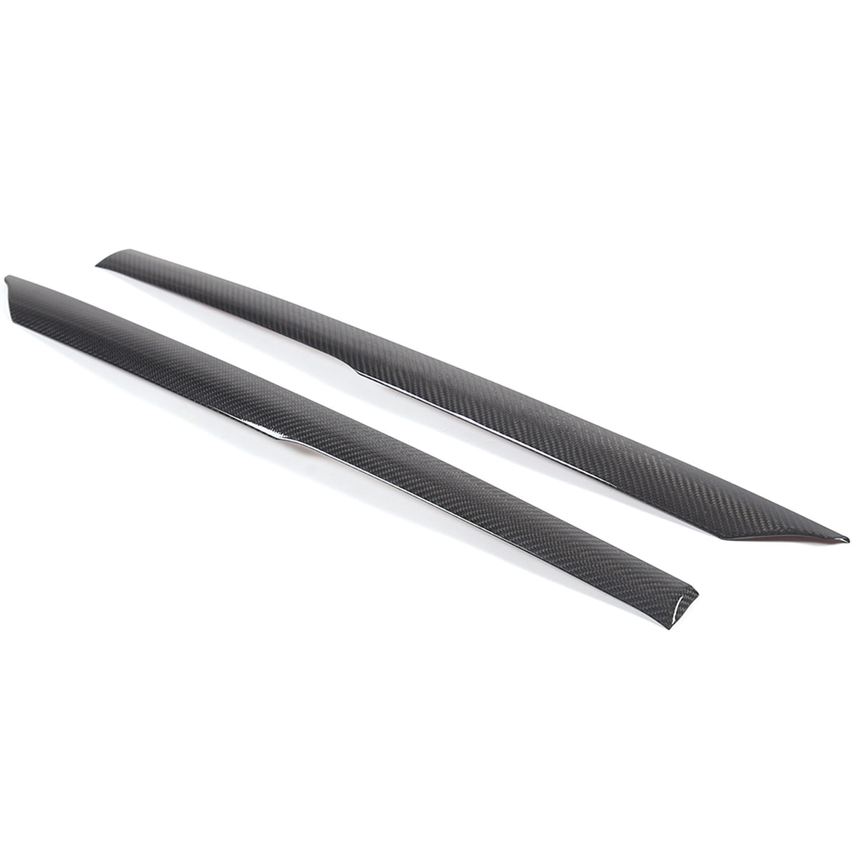 Real Carbon Fiber Exterior Windshield A-Pillar Trim For Corvette C6 05-13 US 10