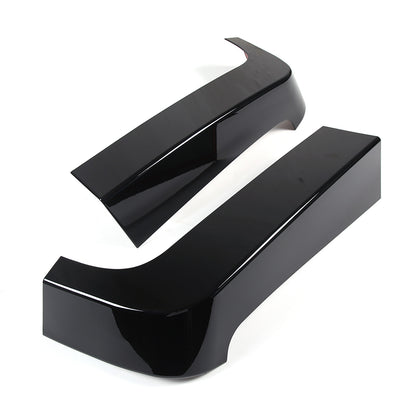 2pcs Glossy Black Window Pillar Posts Door Trim Cover For Hummer H3 2005-09 US 9